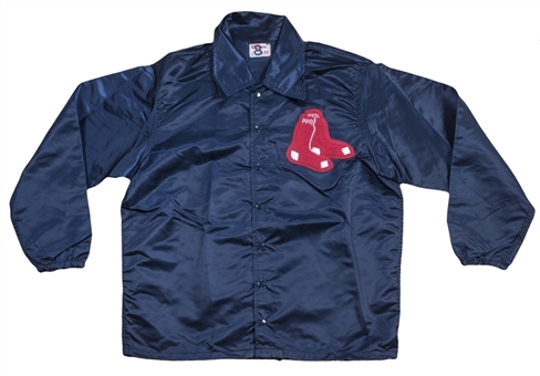 Circa 1979-83 Carl Yastrzemski Game Used Boston Red Sox Dugout Jacket 